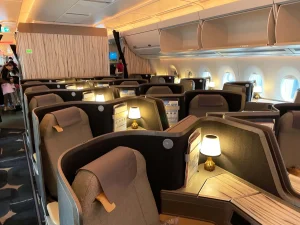 Các hạng ghế máy bay China Airlines