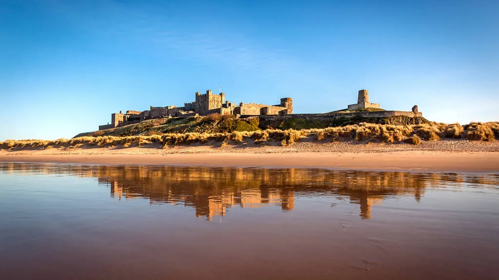 Bãi biển Bamburgh, Northumberland