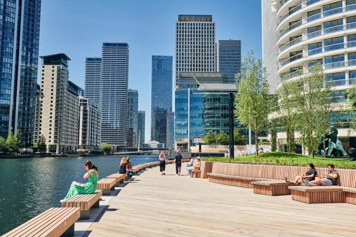 Cuộc sống ở Canary Wharf