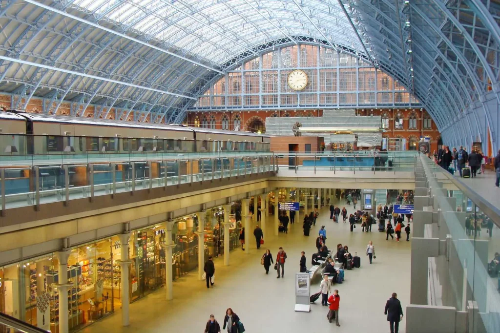 Nhà ga tại Sân bay quốc tế St Pancras