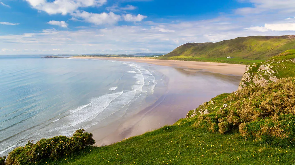 Vịnh Rhossili, Gower, xứ Wales