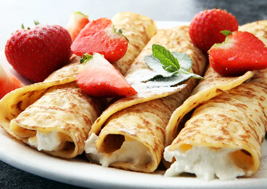 Crêpes món đặc trưng nước Pháp