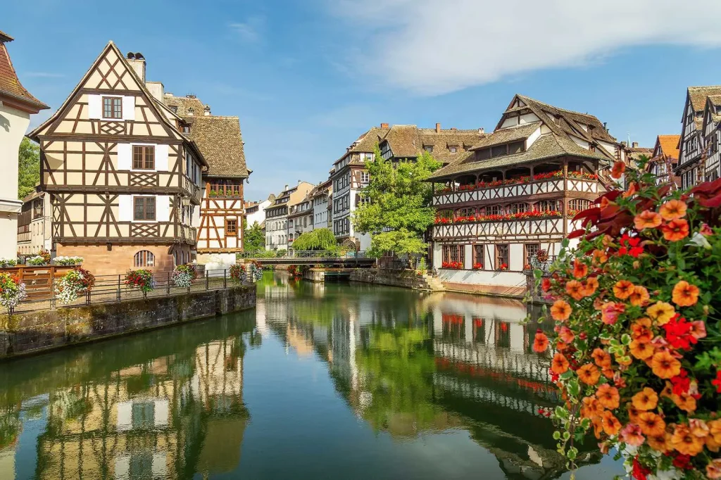 Khu phố La Petite France ở Strasbourg