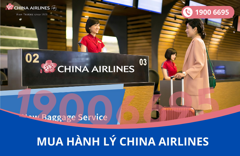 Mua thêm hành lý China Airlines