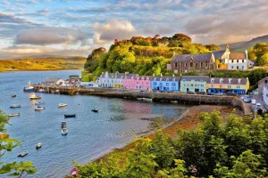 Thị trấn Portree trên đảo Skye